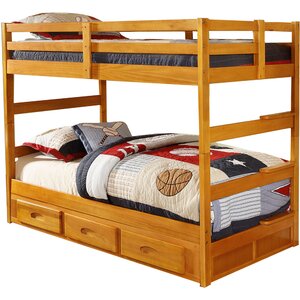 Grant Twin over Twin Bunk Bed with Storage