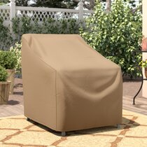Water Resistant Brow Single Seater Outdoor Armchair Cover SORARA Sofa Cover 