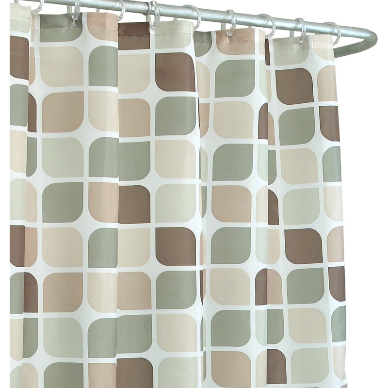 chocolate shower curtain