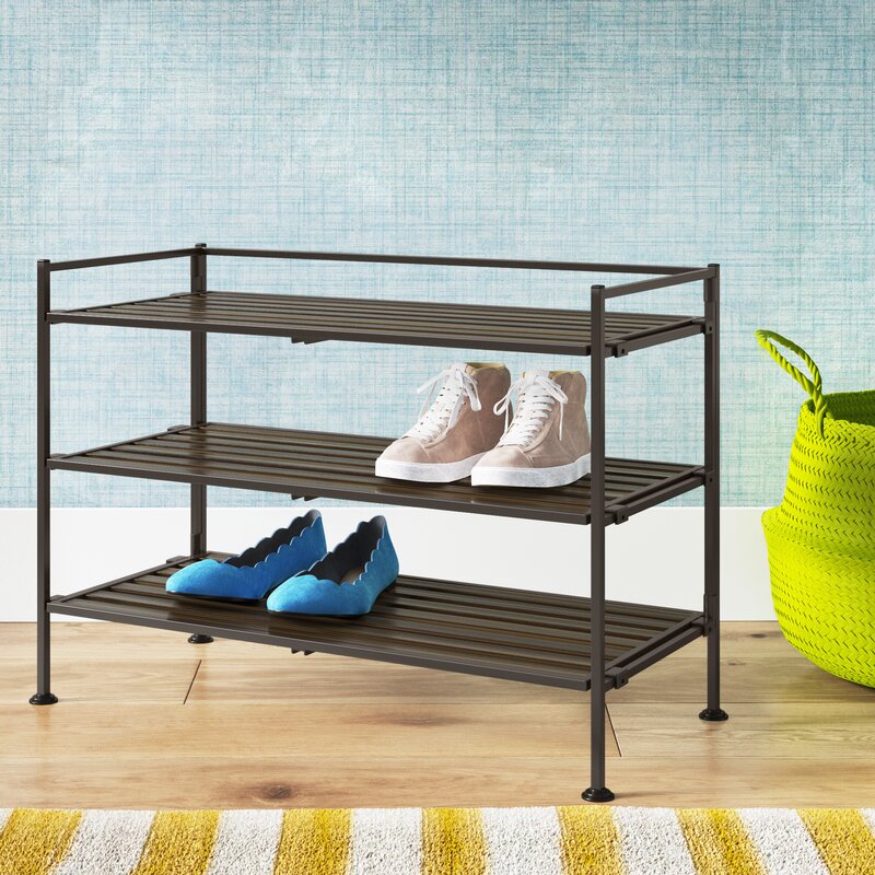 3-Tier 9 Pair Shoe Rack Perfect Solution For Your Entryway or Mud Room <div  class=aod_buynow></div>– Inhomelivings