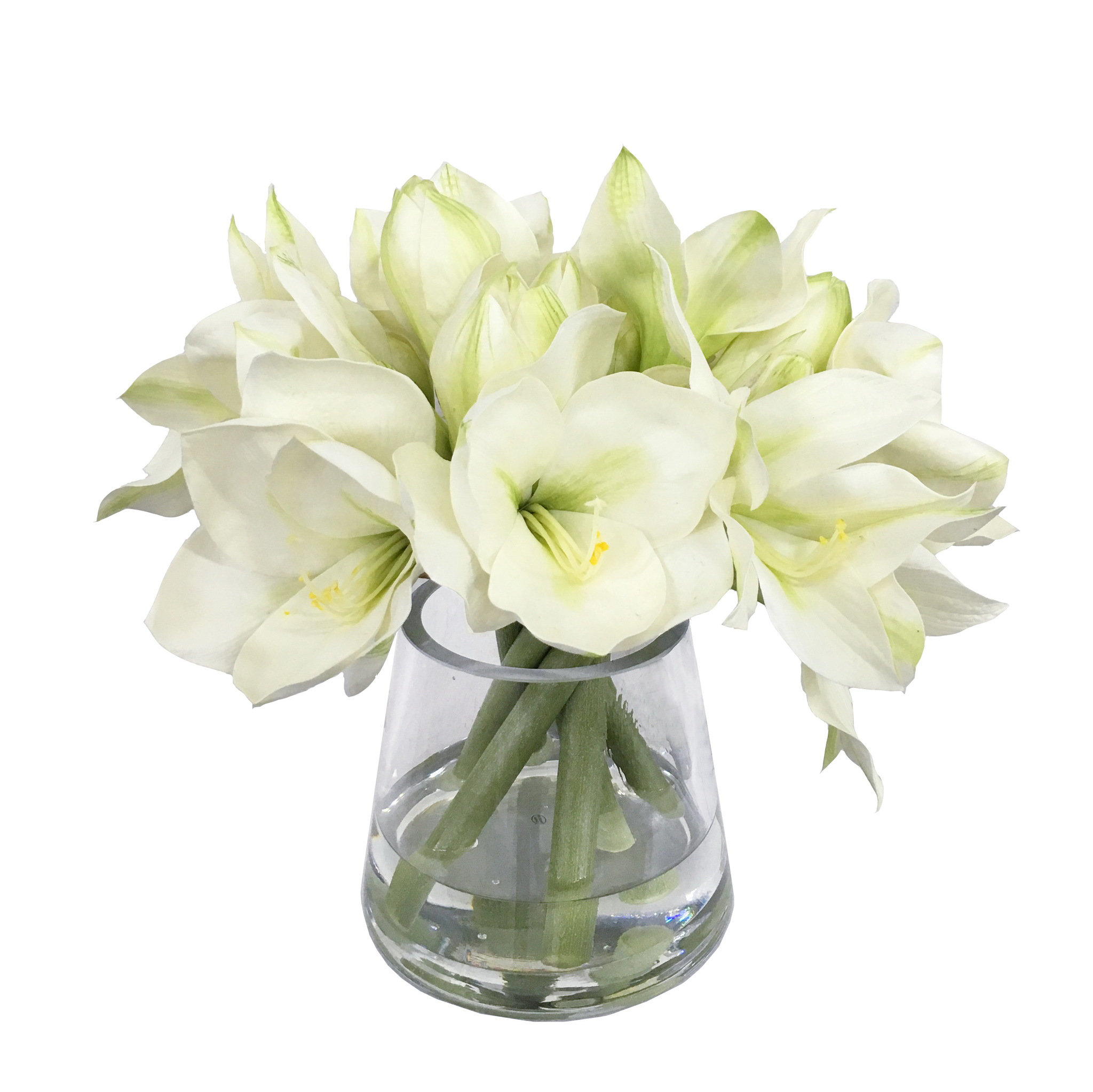 Winward Silks Amaryllis Centerpiecein Vase Wayfair