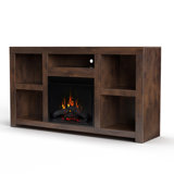 Belle Isle TV Stand for TVs up to 75 with Electric Fireplace Included by Loon Peak®