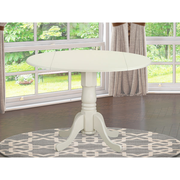 Antique White Pedestal Table Wayfair