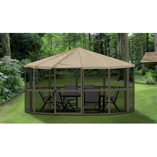 14 Ft W X 14 Ft D Aluminum Patio Gazebo 14 Ft W X 14 Ft D Aluminum Patio Gazebo