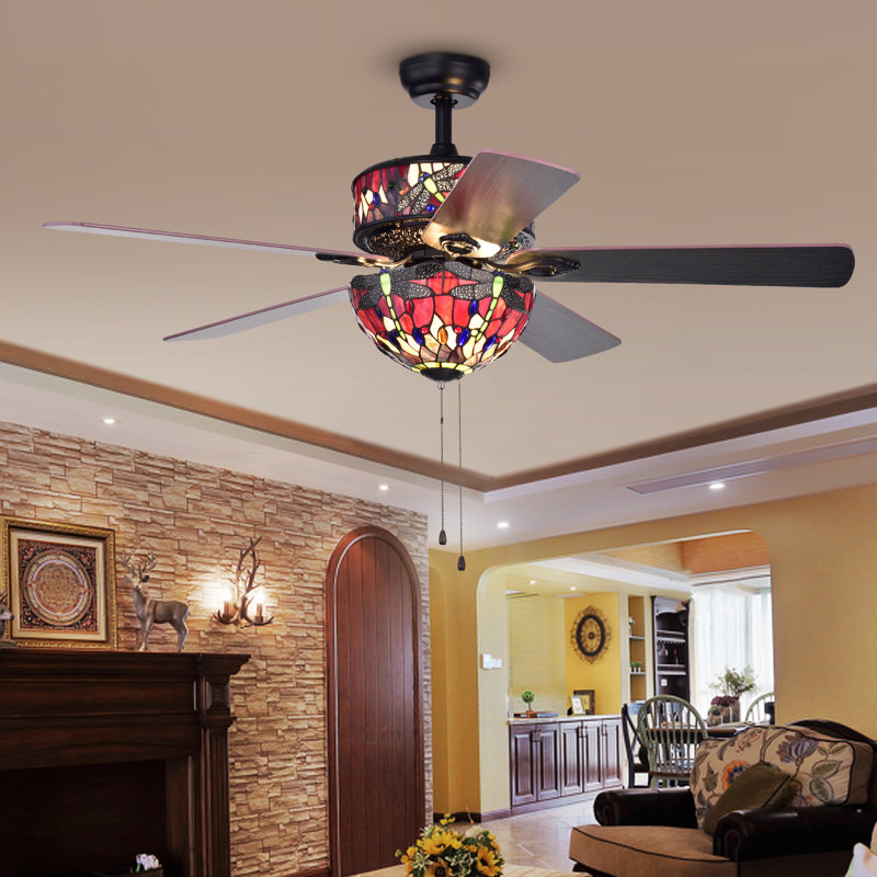 Fleur De Lis Living 52 Beare 5 Blade Ceiling Fan Wayfair