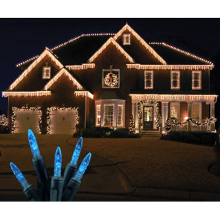 Blue Icicle Lights You Ll Love In 2020 Wayfair