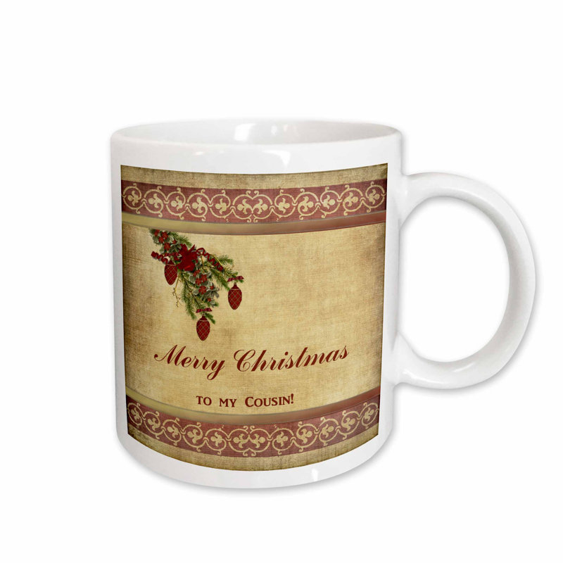 East Urban Home Christmas Tree Decorated Branch With Ornaments