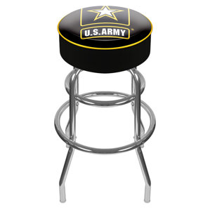 Trademark Global U.S. Army 31 Swivel Bar Stool Trademark Global U.S. Army 31 Swivel Bar Stool