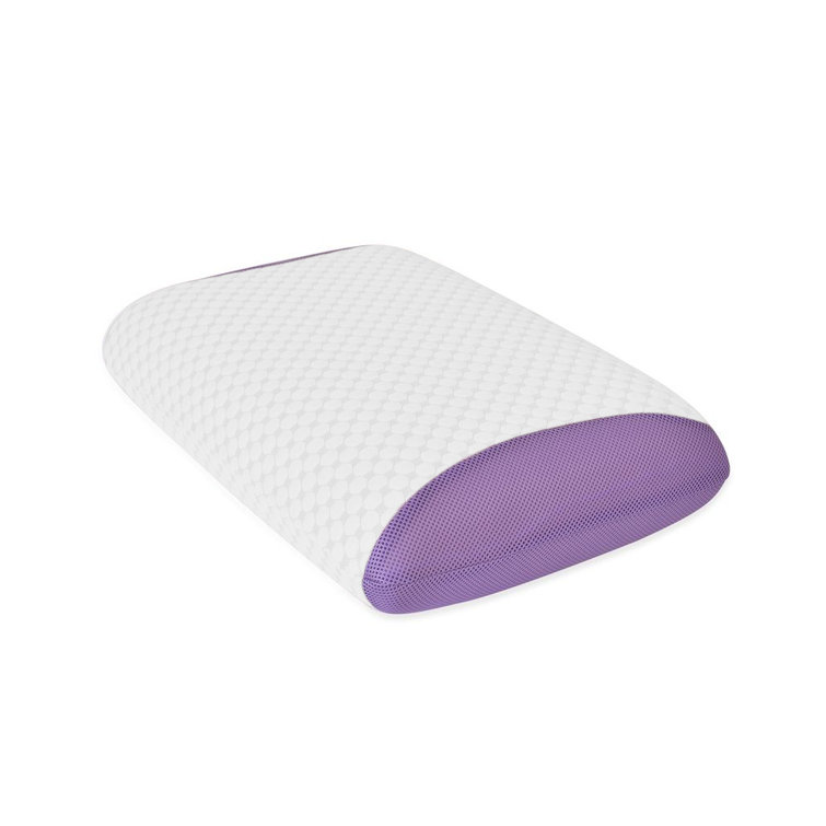 lavender memory foam pillow