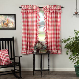 Check Plaid Country Curtains D You Ll Love In 2021 Wayfair Check Plaid Country Curtains D