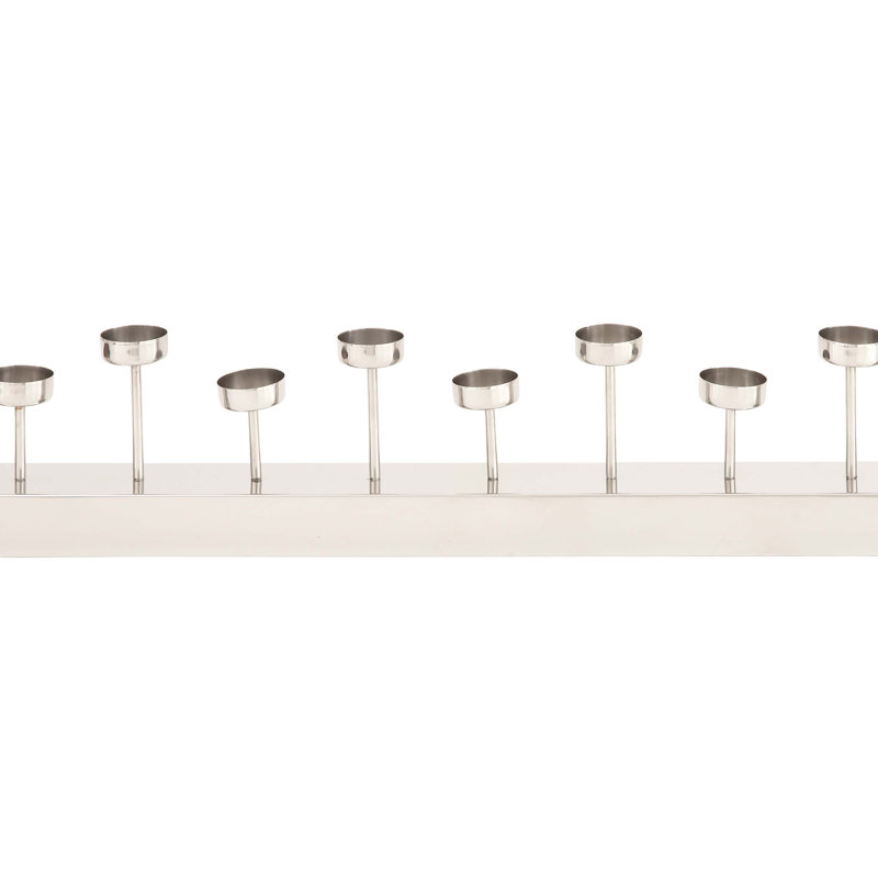 Cole Grey Stainless Steel Candelabra Reviews Wayfair Stainless Steel Candelabra