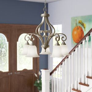 Bretton 5-Light Shaded Chandelier