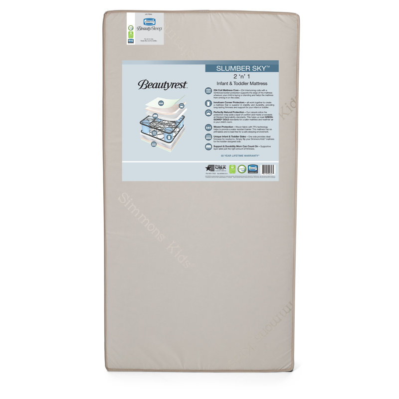 beauty sleep crib mattress