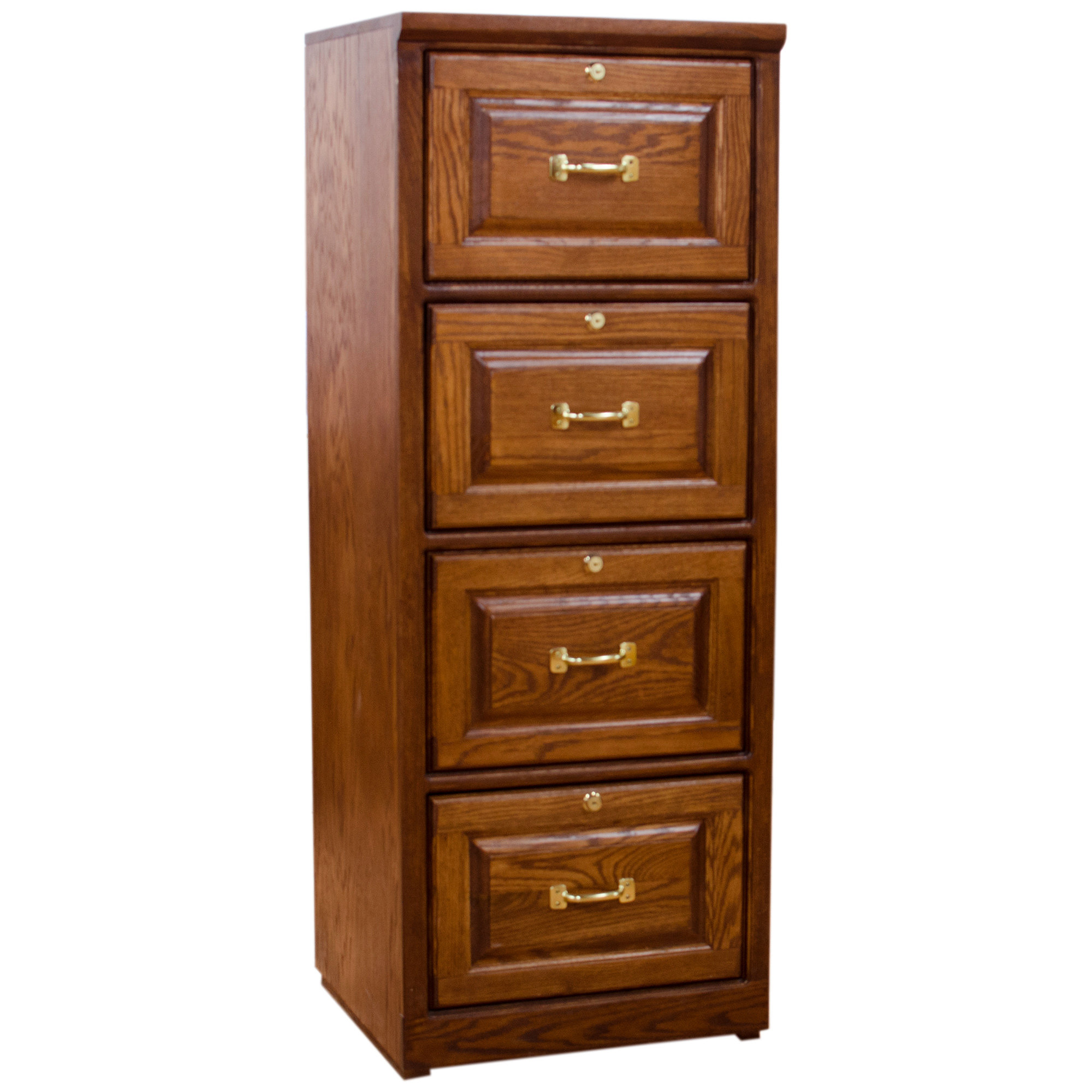 Canora Grey Stangl Traditional 4 Drawer Vertical Filing Cabinet 4 Drawer Vertical Filing Cabinet