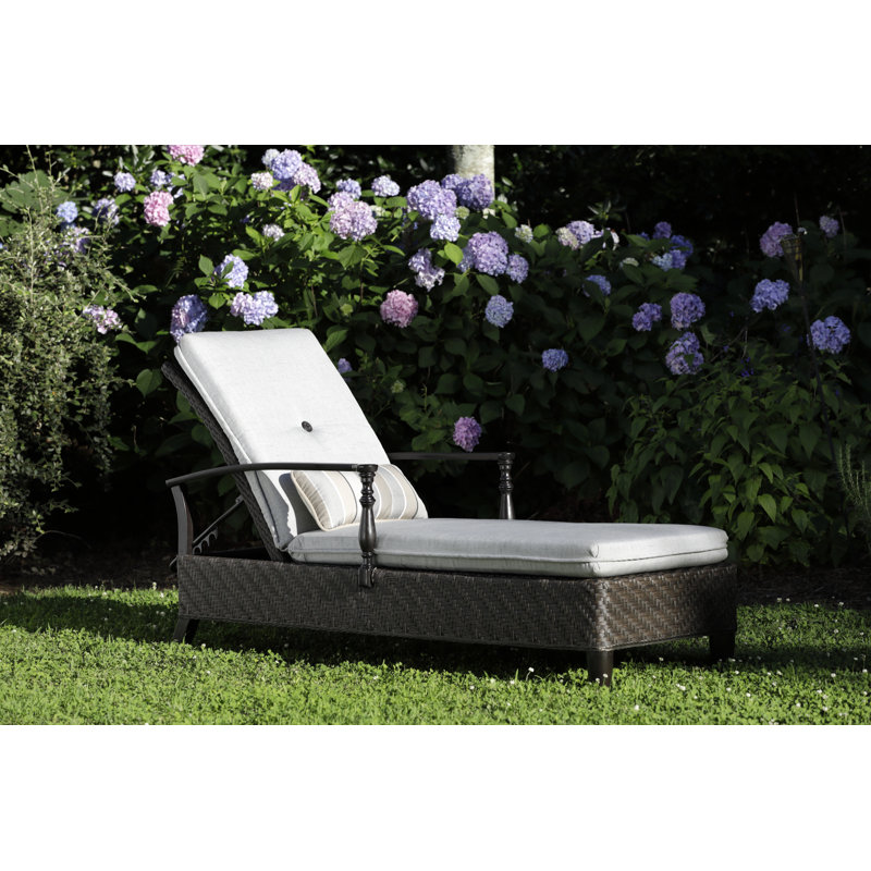 Paula Deen Home Bungalow Adjustable Reclining Chaise Lounge With Cushion Wayfair
