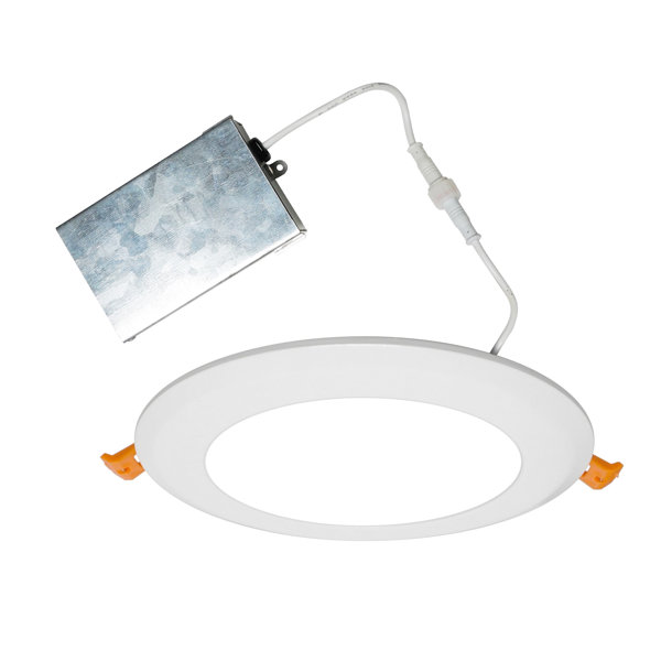 NICOR Lighting 7.2" Ultra Slim LED Canless Recessed ...