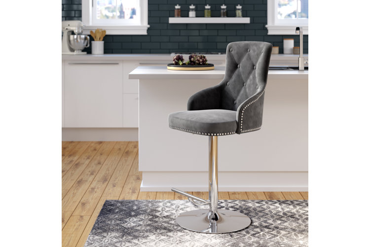 tomoe 25 swivel bar stool