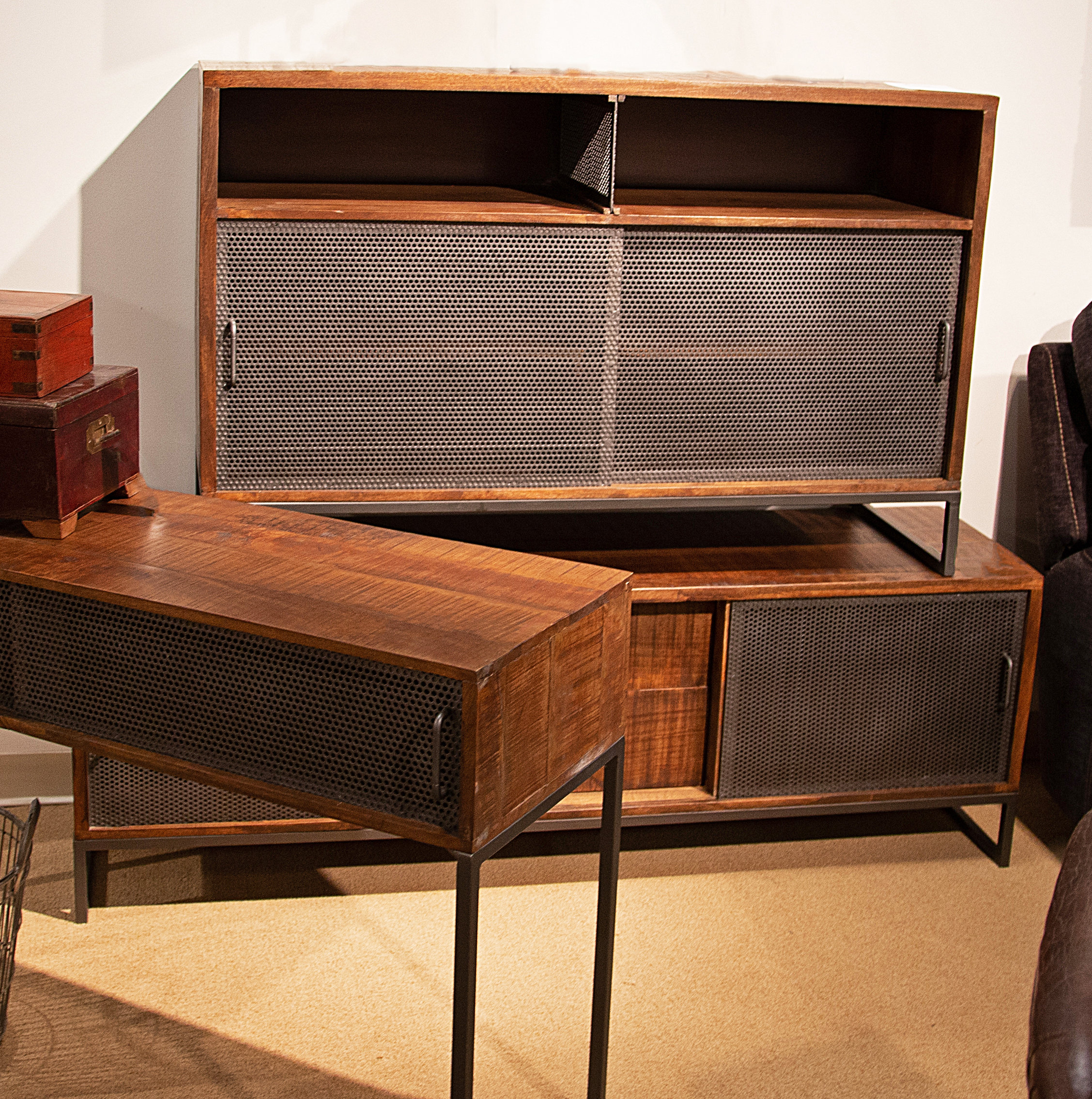 17 Stories Hertford Tv Stand For Tv S Up To 75 Inches Wayfair