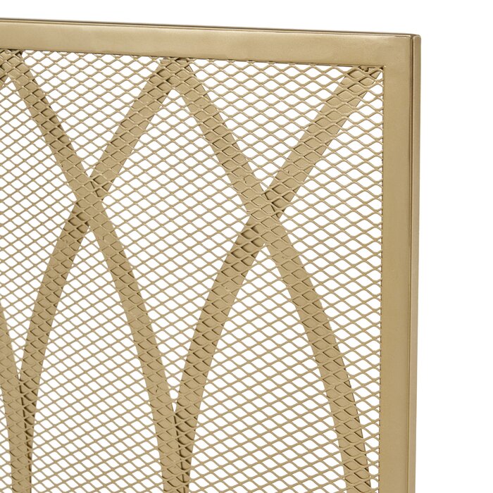 Home Loft Concepts Edwin 1 Panel Iron Fireplace Screen Reviews