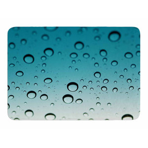 Rain by Kristi Jackson Memory Foam Bath Mat