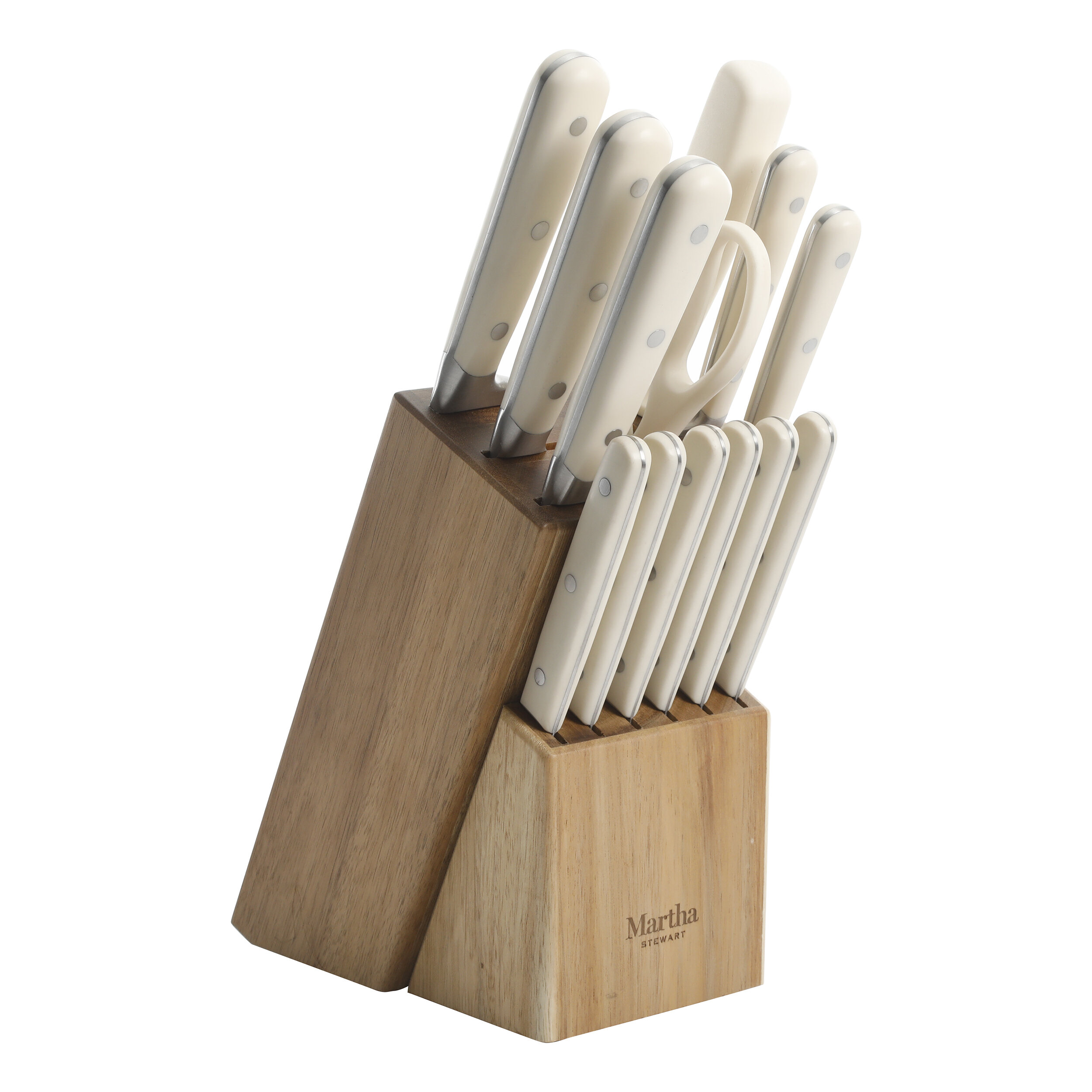 Martha Stewart 14 Piece Knife Block Set Reviews Wayfair