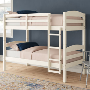 Abby Twin Over Twin Solid Wood Standard Bunk Bed by Viv + Rae™
