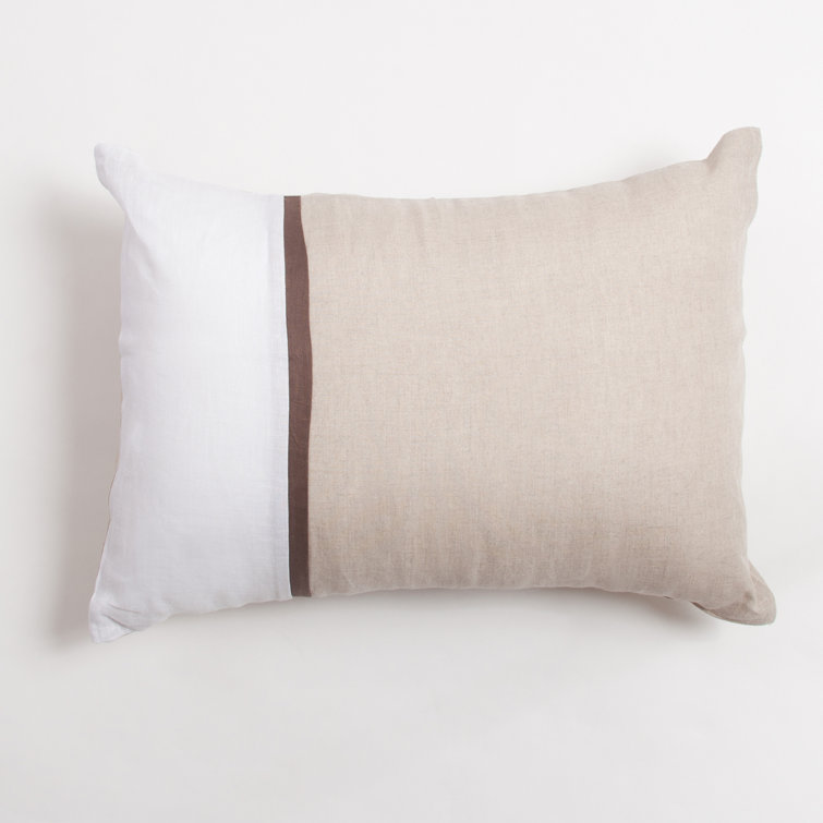 linen bolster cushion