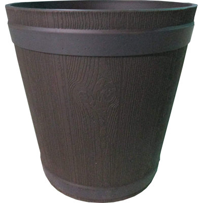 Fiberglass Barrel Planter Happy Planter