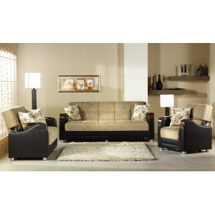 Luna 3 Piece Living Room Set by Decor+