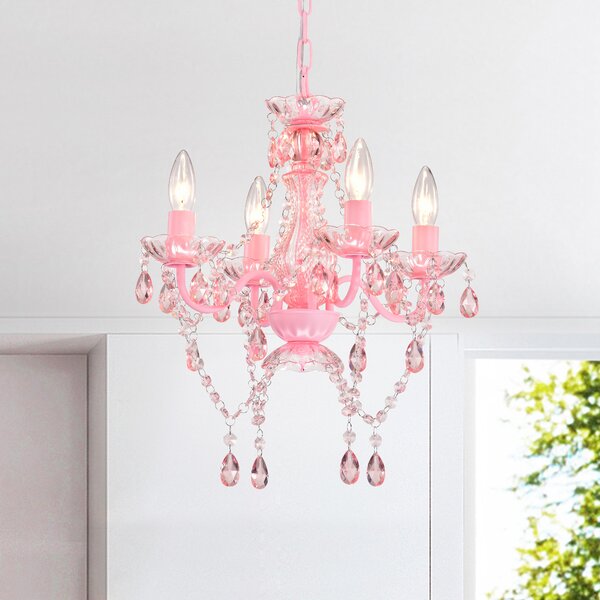 girly chandelier lighting