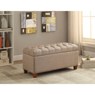 Go to store & view more images Alcott Hill Kenyon Functionally Stylish Upholstered Storage Bench