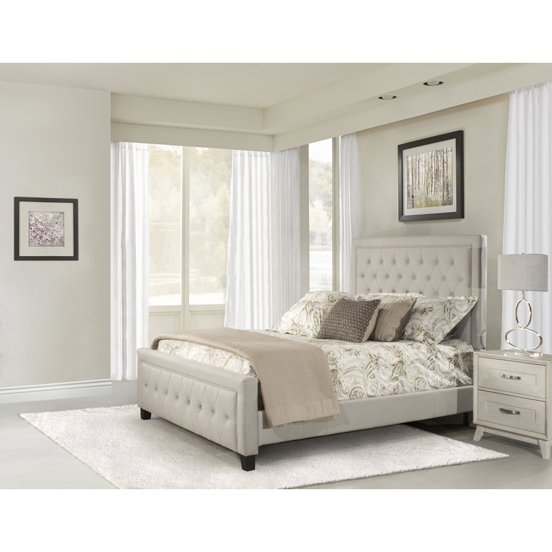 Alcott Hill Amoll Upholstered Standard Bed Reviews Wayfair