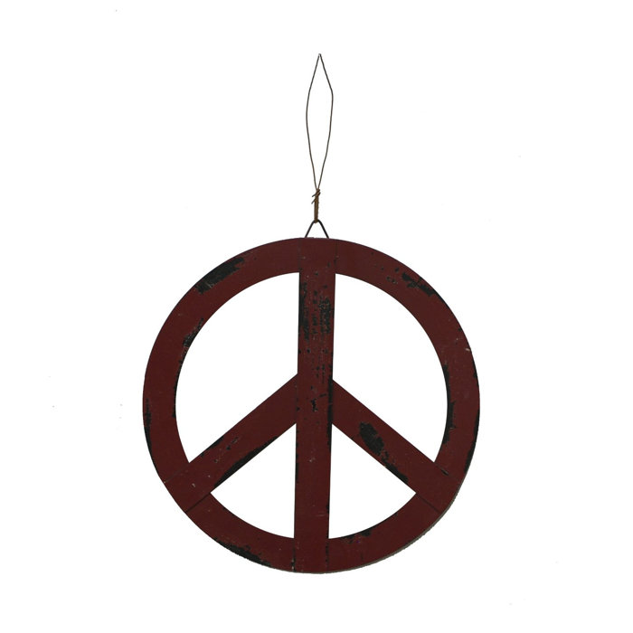 The Holiday Aisle Treasured Peace Sign Wall Decor Reviews