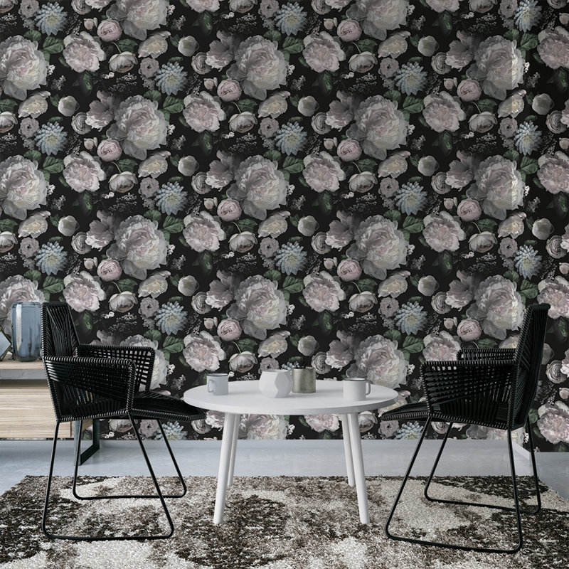 Braswell 27 L X 27 W Smooth Peel And Stick Wallpaper Roll