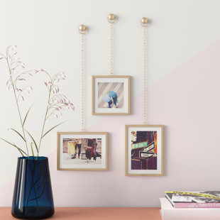 Triple Picture Frames You Ll Love Wayfair 3 Piece Audrey Picture Frame Set