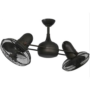 39 Baier Dual Rotational 3 Blade Ceiling Fan With Remote