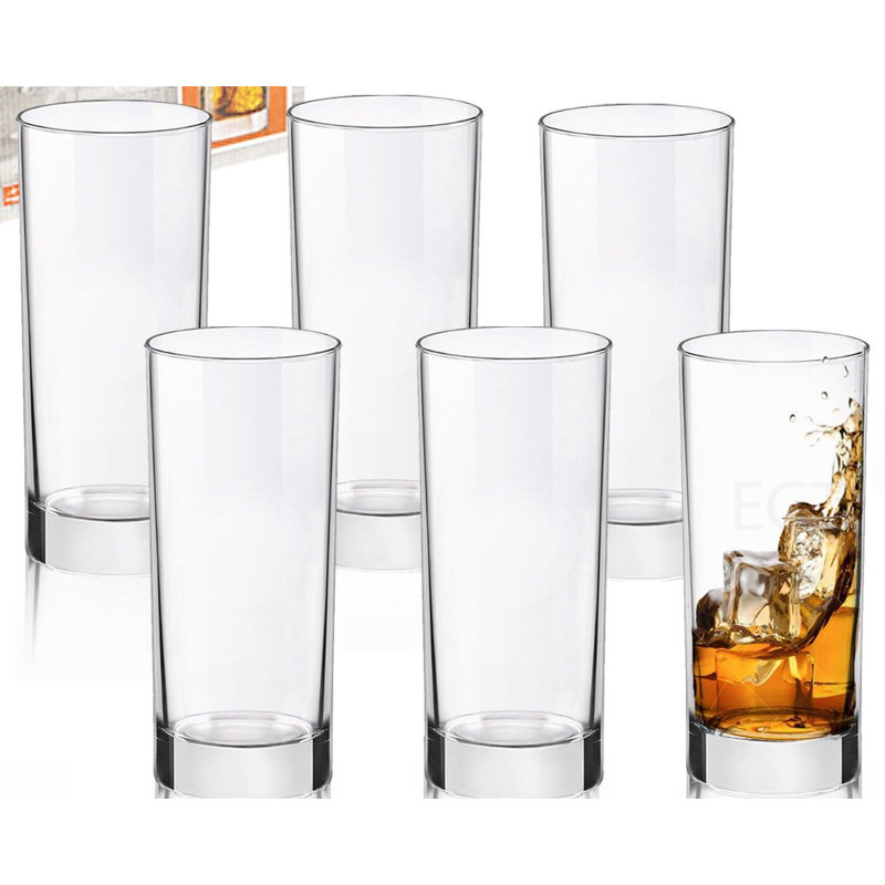 Bormioli Rocco Cortina 385ml Glass Drinking Glasses ...