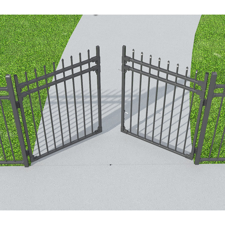 retractable metal fence