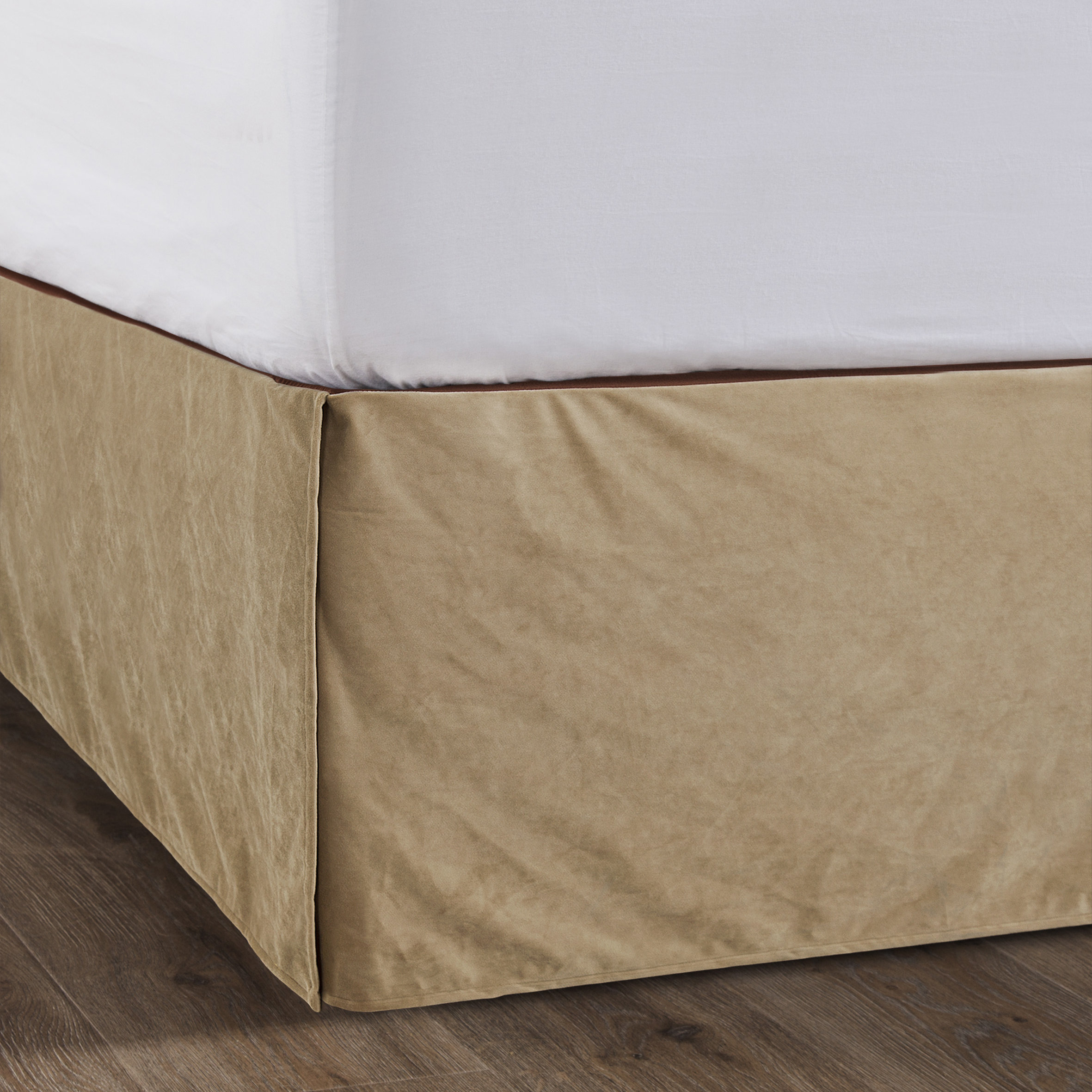 Global Gallery Velvet Bed Skirt Wayfair
