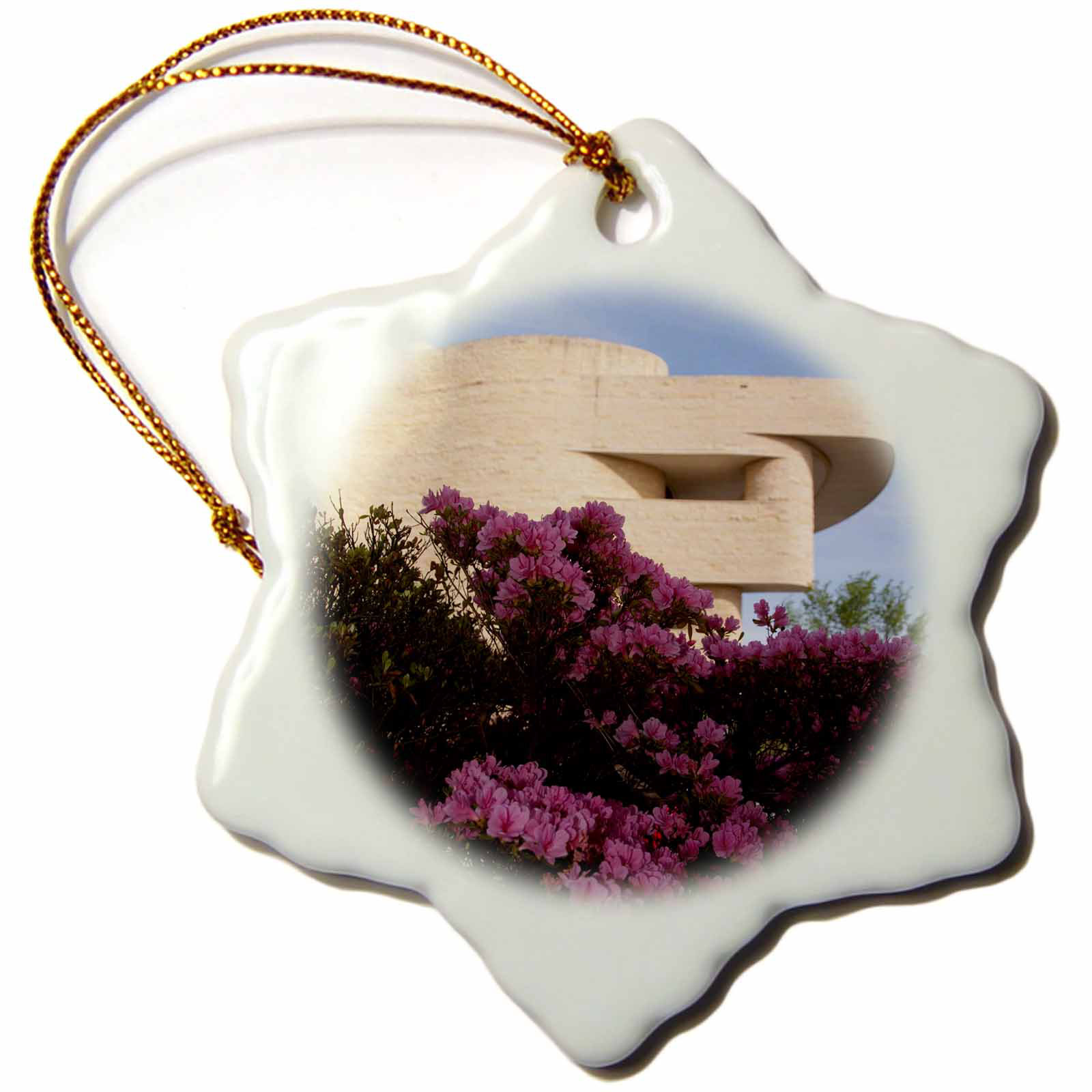 The Holiday Aisle Usa Washington Dc American Indian Museum Snowflake Holiday Shaped Ornament Wayfair