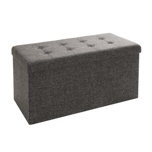 Zosia Tufted Foldable Storage Cube Ottoman