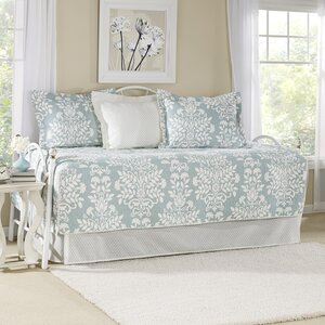 Rowland Breeze 5 Piece Twin Daybed Quilt Set by Laura Ashley Home