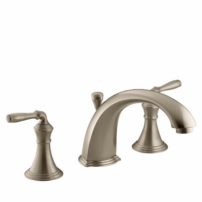 Devonshire Deck Rim Mount Bath Faucet Trim For High Flow Valve