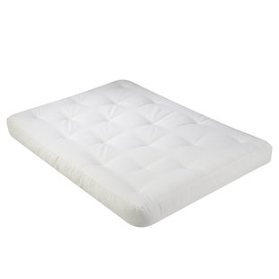 Memory CertiPUR foam Futon Mattress Made in the USA Queen Antelope Serta Willow Double Sided Visco