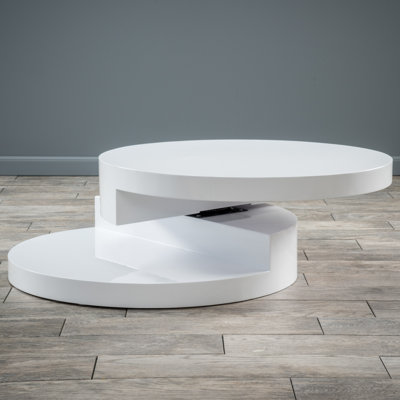Starner Extendable Floor Shelf Coffee Table