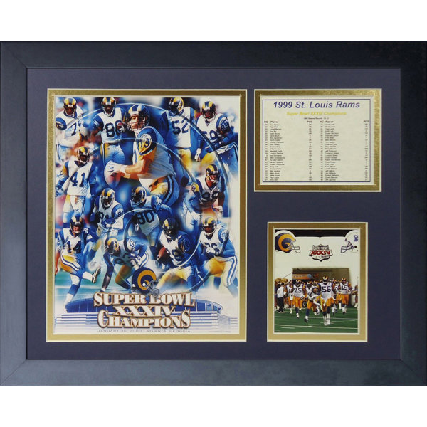 St Louis Rams Super Bowl XXXIV Limited Edition 8 x 10 Double Matted Photo