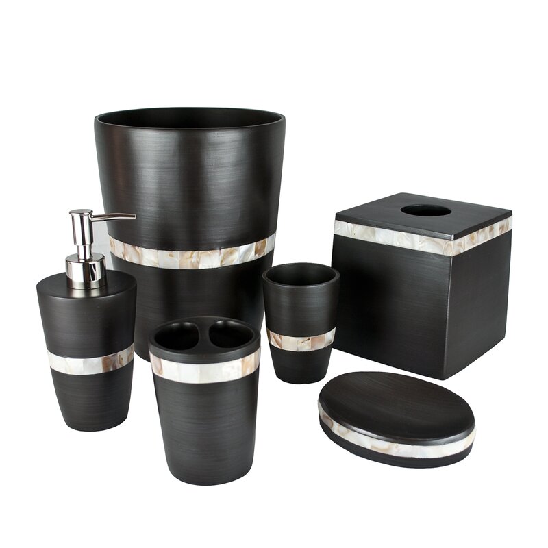 Austin Horn Classics Milano 6-Piece Bathroom Accessory Set & Reviews ...