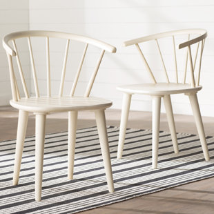 Dora Grove Solid Wood Dining Chair (Set Of 2) by August Grove Amazing