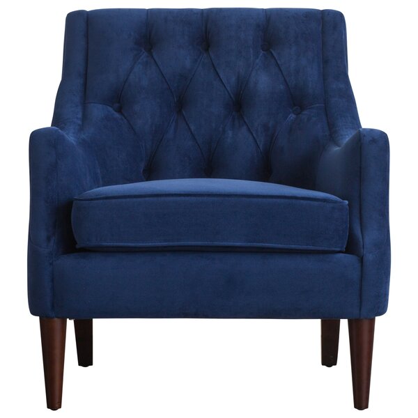 Navy Blue Tufted Chair | Wayfair