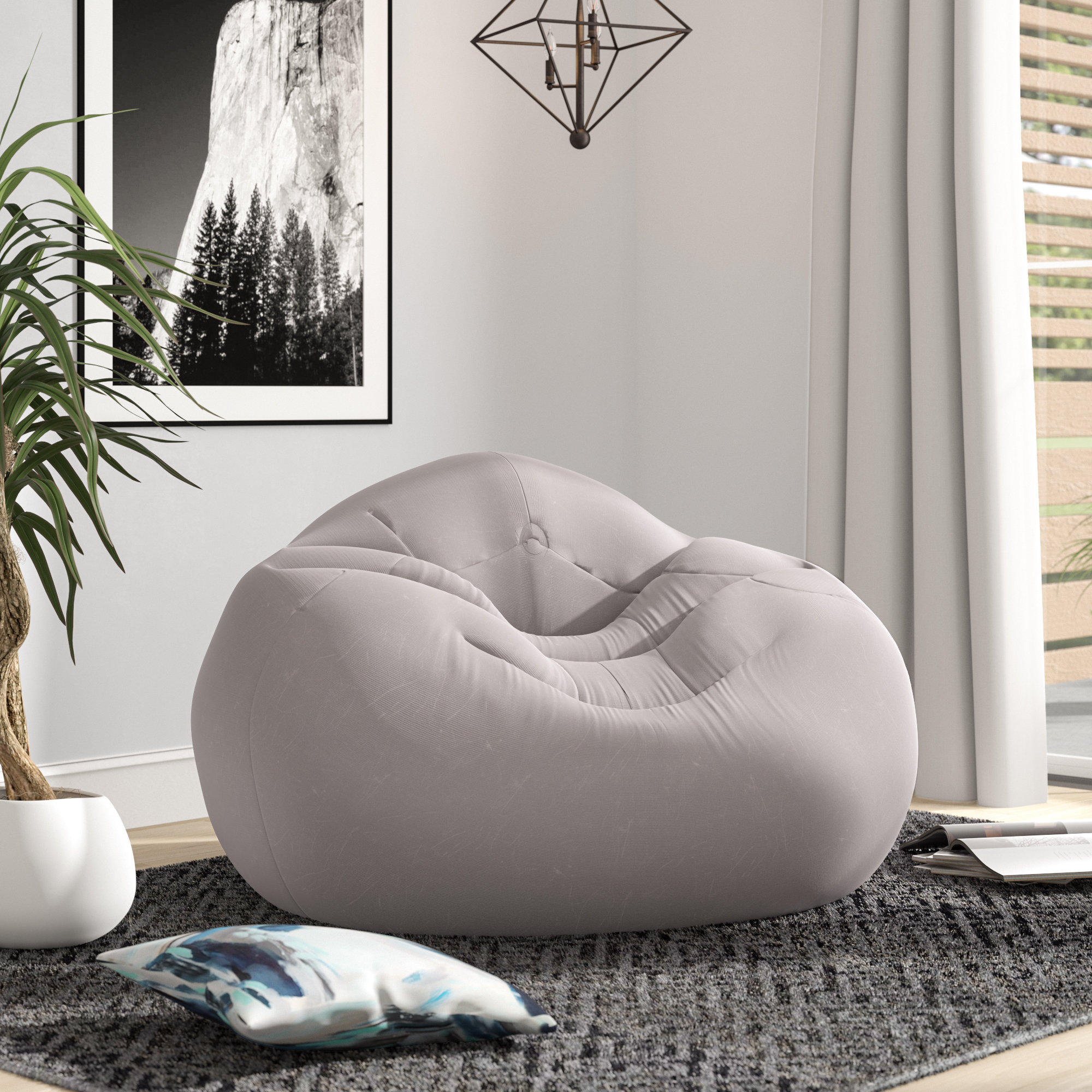 inflatable bean bag